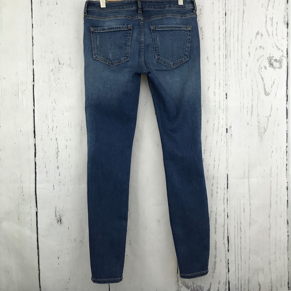 Forever 21 Destroyed Strectch Jeans Size 28 Skinny - Picture 4 of 6